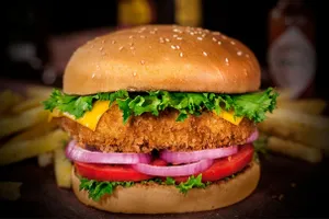 Chicken Mushroom Burger