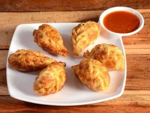 Fried Chicken Momos