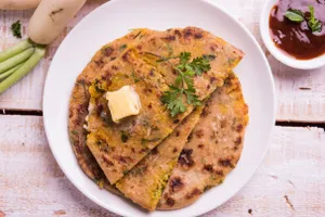 Paneer Gobi Paratha