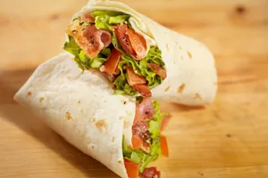 Masala Chaap Rumali Roll