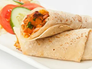 Malai Chaap Mini Rumali Roll