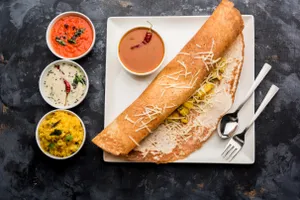 Ghee Rost Paneer Masala Dosa
