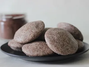 Ragi Idli with sambhar