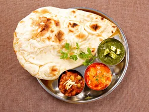 Veg Thali - Gobi naan