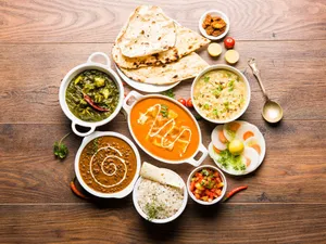 Veg Thali - Tandoori Roti