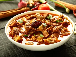Mutton Handi: Quarter (3 pcs)