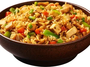 Mix Garlic Rice (Non Veg)