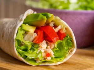 Chicken Seekh Kabab Roll