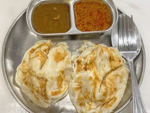 Spl Soya Changezi (half) + 2 Rumali Roti