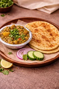 Matar Aloo Wale Kulche