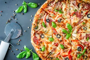 Double Cheese Burst with Veggie
