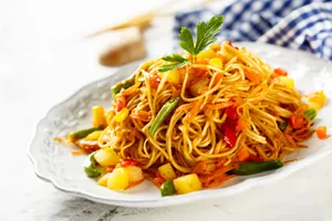 Veg Chilli Garlic Noodles