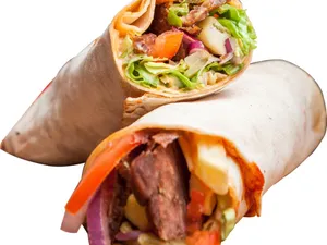 Kurkure Chicken Shawarma Roll