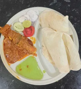 veg kathi gravy with rumali roti